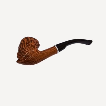 Textured Wood Style Resin Hand Pipe 5.5"