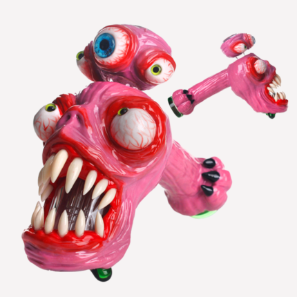 3D Multi-Eye Creature 6 Arm Perc Hammer and Bowl 18.8 mm