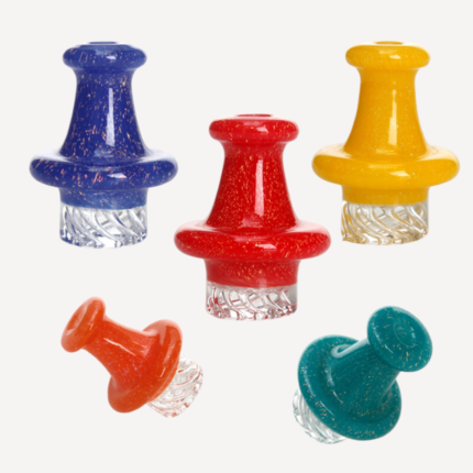 Thumb Tack Glass Carb Cap 2"
