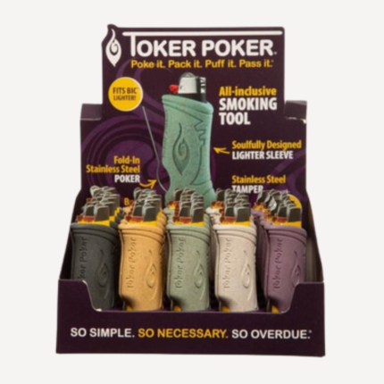 Toker Poker Hemp Plastic with Bottle Opener - 25ct